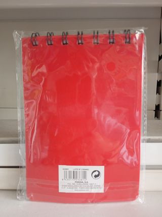 Libreta espiral + bolígrafo