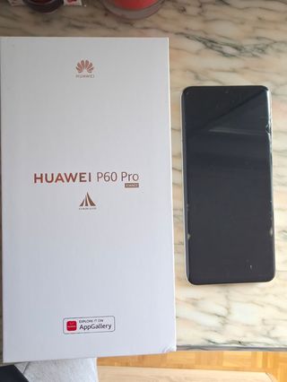 Huawei P60 Pro blanco - ¡Impecable! + auriculares