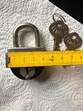 Candado antiguo RGM