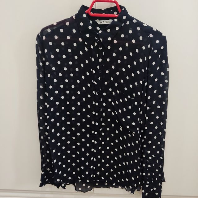 Camisa semitransparente Zara - Talla M
