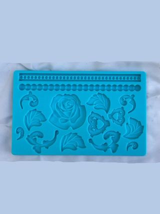 Stampo per fiori, foglie, barocco, cake design