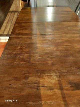 Norden, tavolo IKEA, in legno massello. Restaurato.