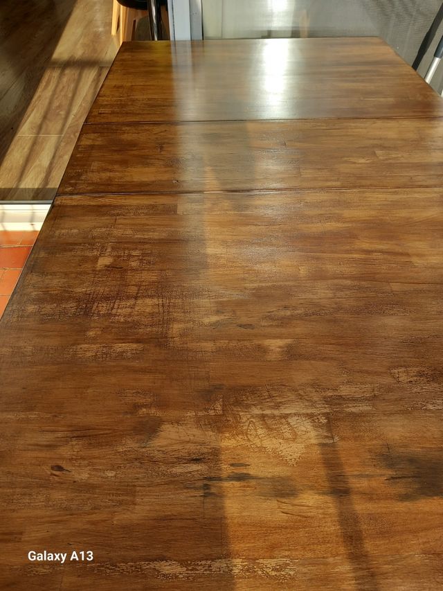 Norden, tavolo IKEA, in legno massello. Restaurato.