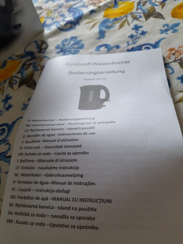 Bollitore per the o tisane