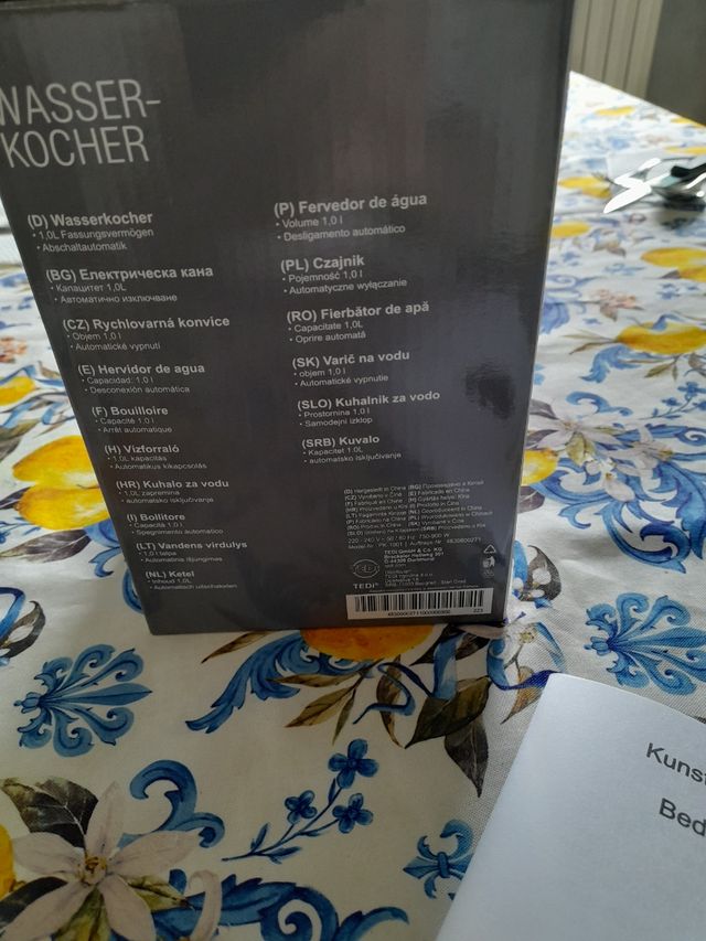 Bollitore per the o tisane