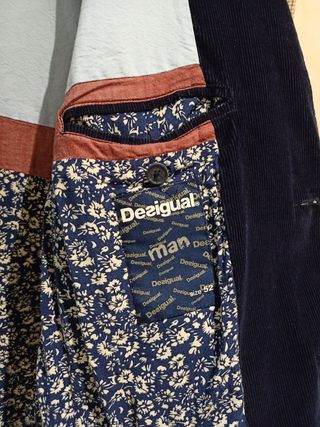 Americana pana Desigual azul