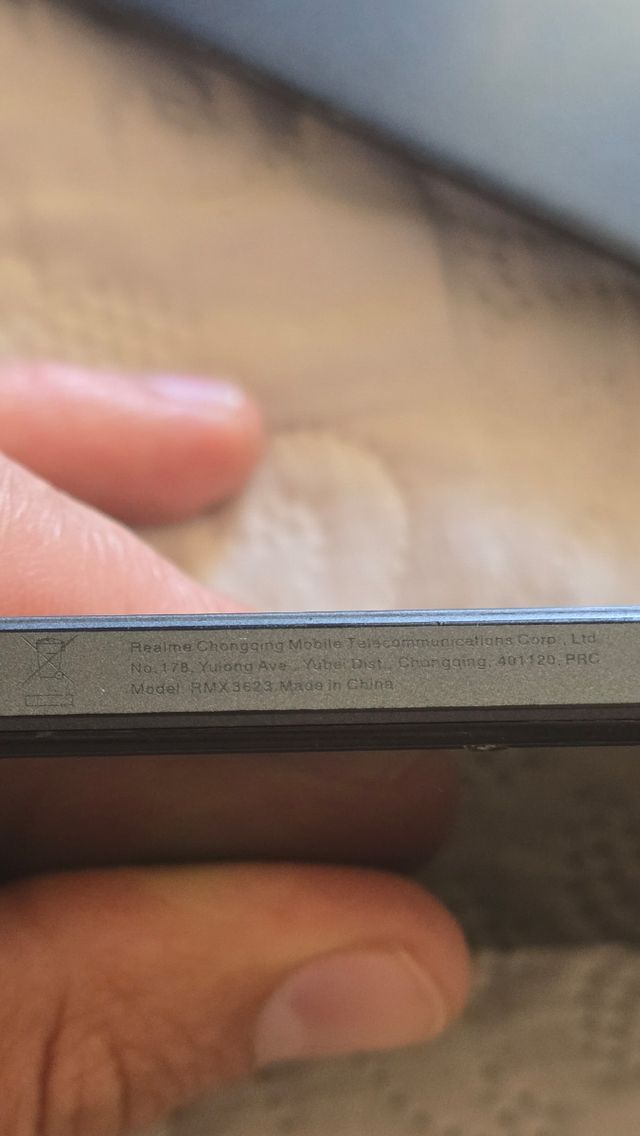 Realme C30 Negro - Piezas