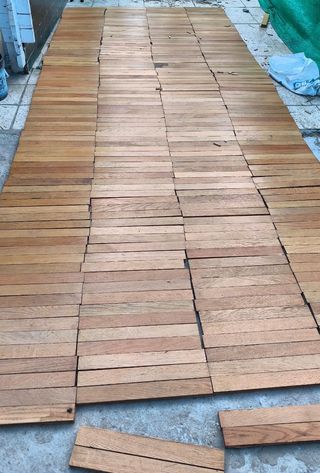 Parquet roble blanco