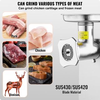 Tritacarne Elettrico Commerciale 4,17 kg/min Trit