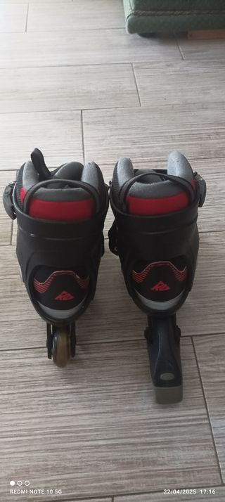 Patines en linea.
Talla 35/40