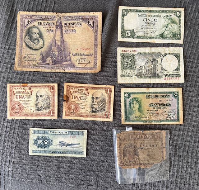 URGE VENTA -Billetes peseta España (1928-54) ÚNICO