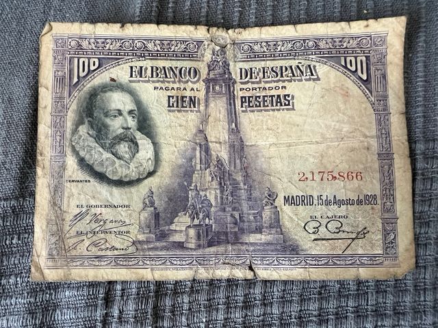 URGE VENTA -Billetes peseta España (1928-54) ÚNICO