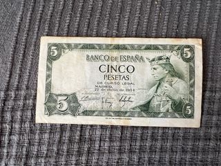 URGE VENTA -Billetes peseta España (1928-54) ÚNICO