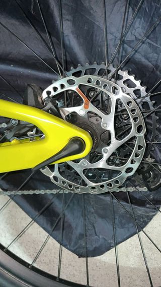 Bicicleta Scott Spark RC 900 carbono.