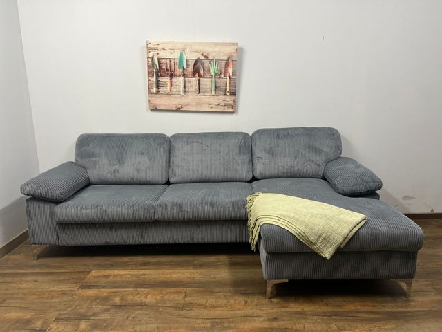 🛋️ CHAISE LONGUE GRIS MODERNO – ¡ENVÍO GRATIS! 🚚