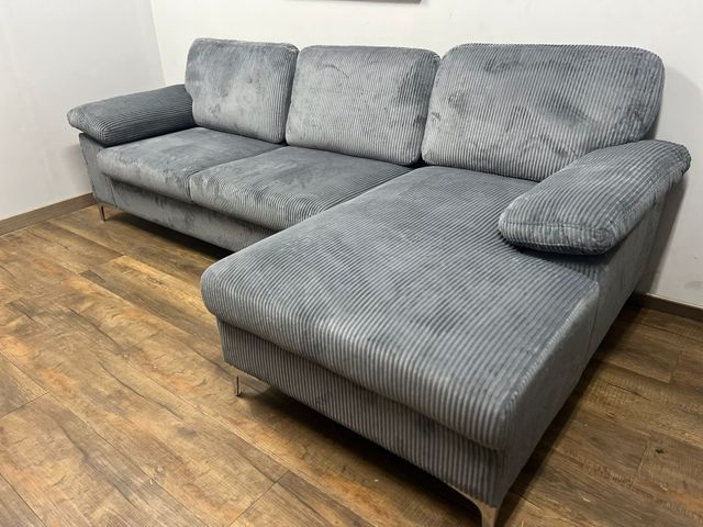 🛋️ CHAISE LONGUE GRIS MODERNO – ¡ENVÍO GRATIS! 🚚