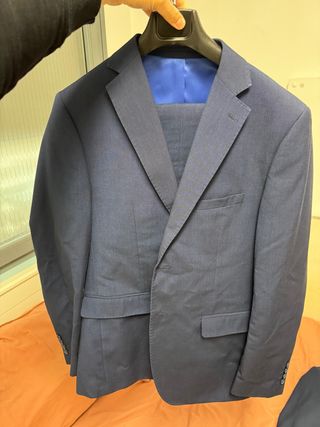 Traje azul marino - Talla L