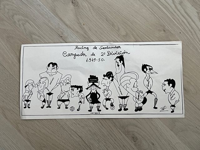 Racing de Santander Campeon de 2 division 1949-50