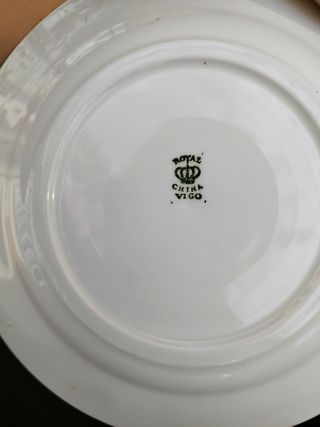 Vajilla Porcelana Antigua Royal China Vigo
