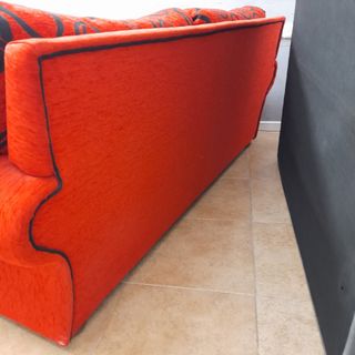 Sofá rojo 3 plazas - como nuevo