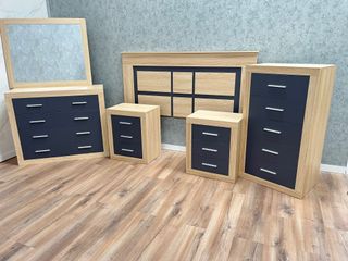 Dormitorio - Comoda, sinfonier 2 mesitas cabecero!
