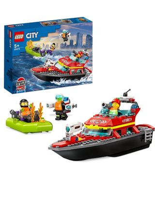 Lego City lancha de rescate. Lote de 6 caja!
