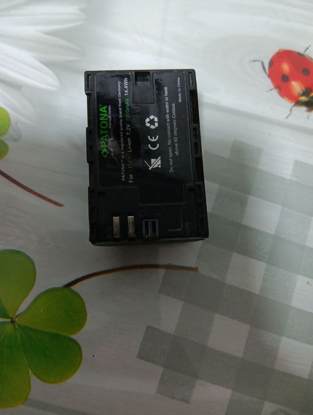 Bateria para cámara de fotos