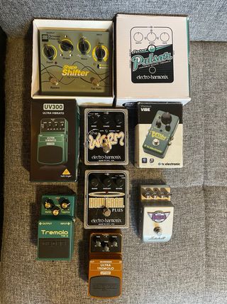 Pedales Guitarra MXR, ELECTRO HARMONIX, IBANEZ, TC