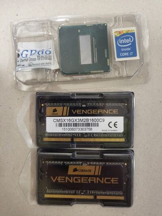 Lote i7 quad core y RAM