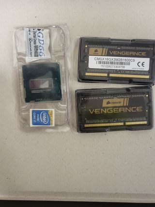 Lote i7 quad core y RAM