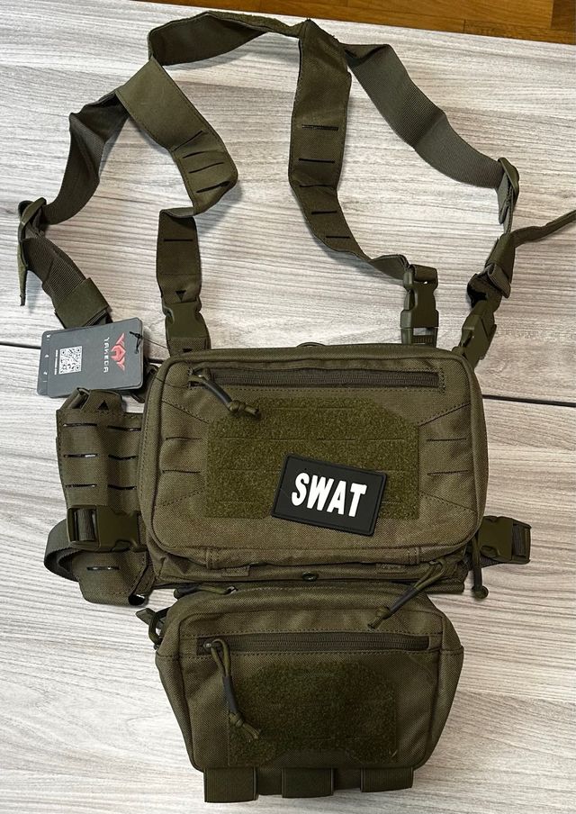 Chaleco táctico de militar 