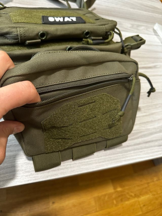 Chaleco táctico de militar 