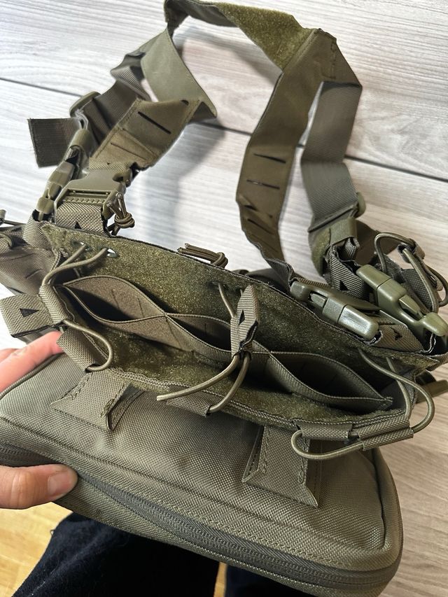 Chaleco táctico de militar 