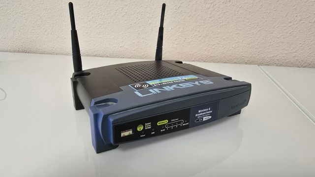 Router Lynksys 2,4 GHz (mitico)