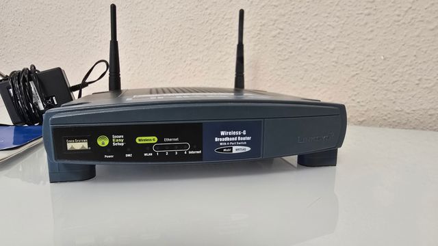 Router Lynksys 2,4 GHz (mitico)