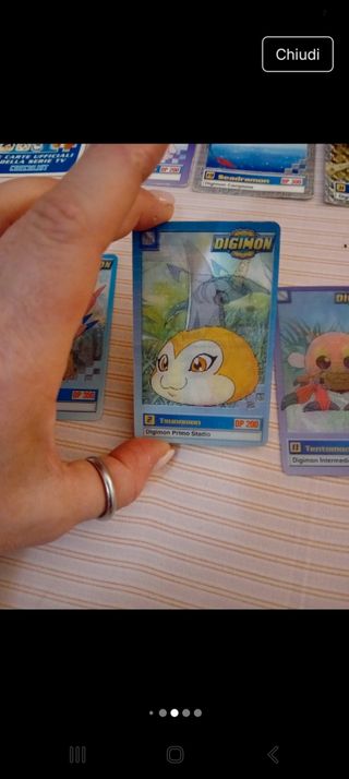 Carte Digimon Lenticolari