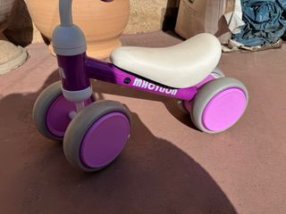 BICI BEBE ROSA SIN PEDALES