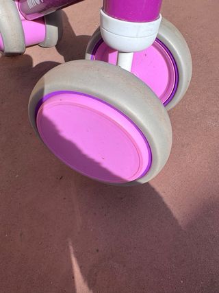 BICI BEBE ROSA SIN PEDALES