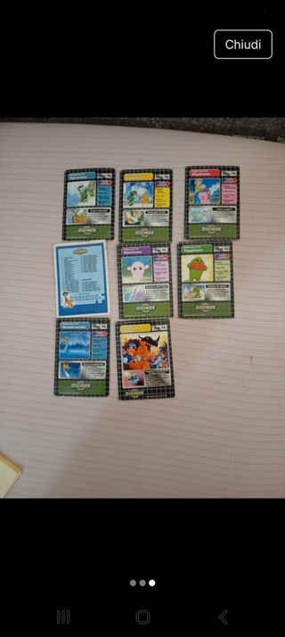 Carte Digimon - 8 carte