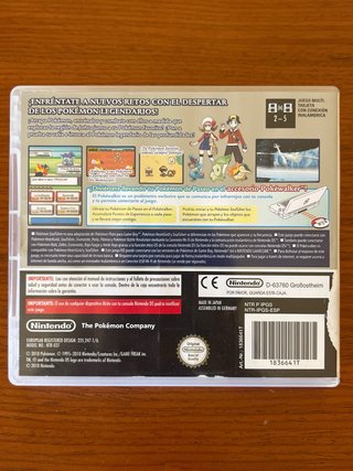 🇪🇸POKÉMON PLATA SOULSILVER