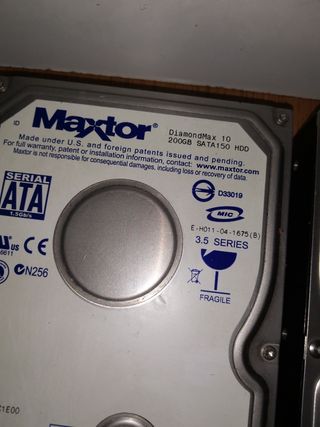 LOTE DE DISCOS DUROS