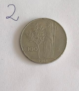 100 Lire Italia 1963