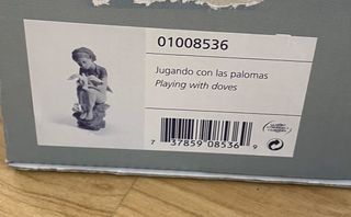 Figura Lladró 01008536 Jugando con las palomas