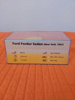 Figura Coche Ford Fordor New York 1947
