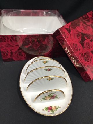 ROYAL ALBERT PORCELANA  BANDEJA PARA TOSTADAS