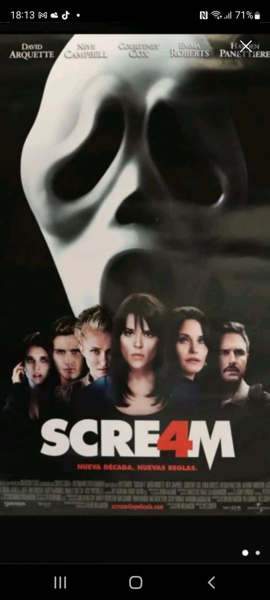 Poster Scream 4