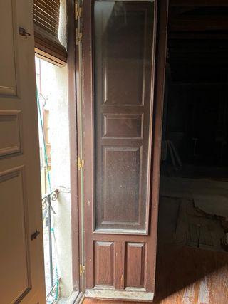 Ventanas balconeras madera