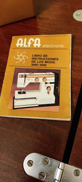 Maquina de coser en perfecto estado.