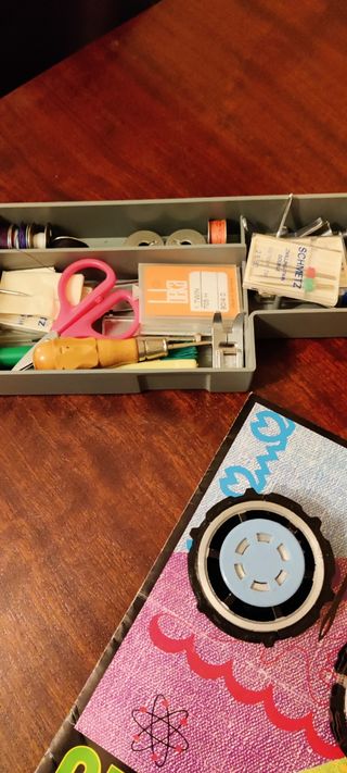 Maquina de coser en perfecto estado.