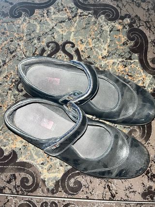 Zapatos colegio negro